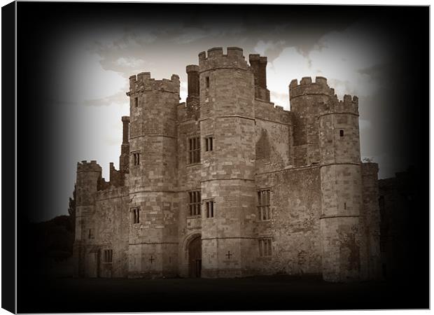 Titchfield Abbey Canvas Print by kelly Draper