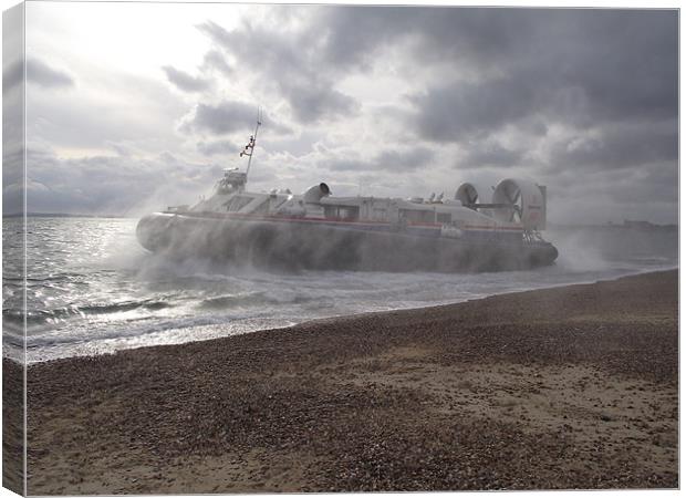 Hovercraft Canvas Print by kelly Draper