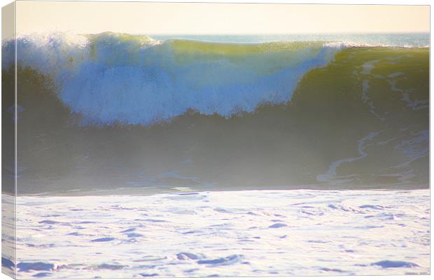 Big Wave Canvas Print by kelly Draper