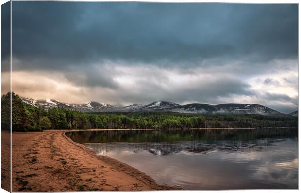 Reflections of the Cairngorms Canvas Print by Stuart Jack