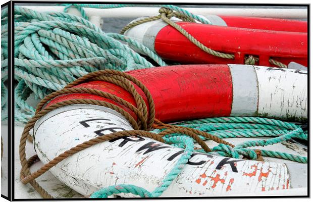 Lerwick fishing boat Canvas Print by Heather Newton