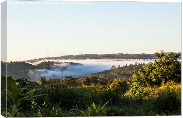 Dawn over Northern Panama Canvas Print by Craig Lapsley