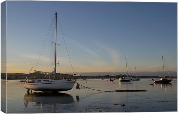 The Exe Estuary Canvas Print by Pete Hemington