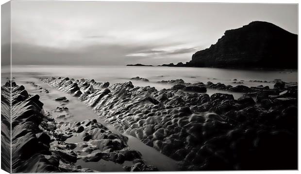 Hartland Twilight Canvas Print by Pete Hemington