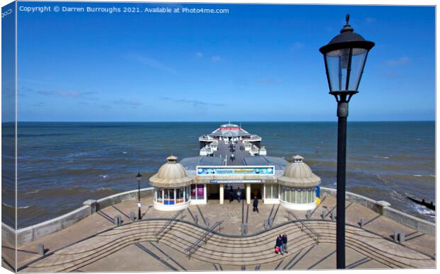 Cromer Pier Canvas Print by Darren Burroughs