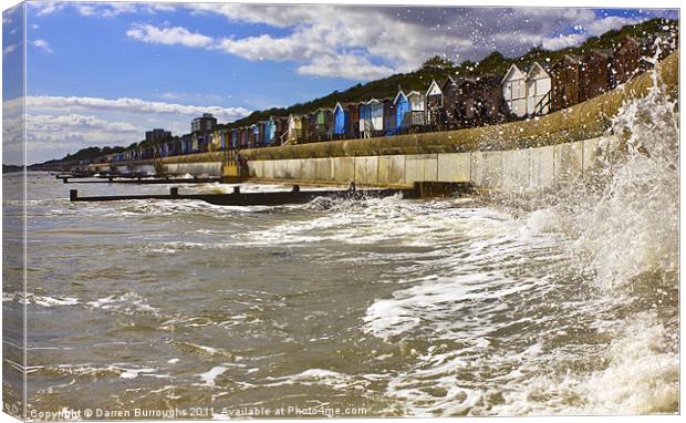 Frinton On Sea Canvas Print by Darren Burroughs