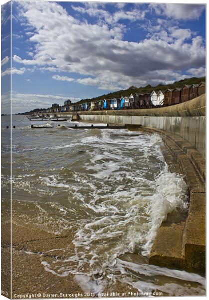 Frinton On Sea Canvas Print by Darren Burroughs