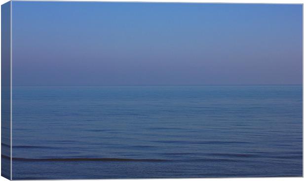 Calming Blue Sea Canvas Print by Darren Burroughs