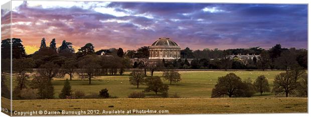 Ickworth Canvas Print by Darren Burroughs