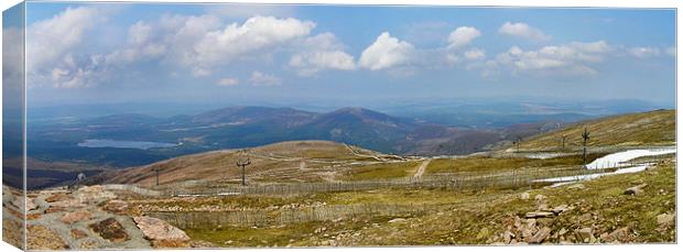 Cairngorms Canvas Print by Darren Burroughs