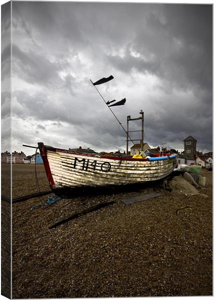 Aldeburgh Fishing Boats Canvas Print by Darren Burroughs