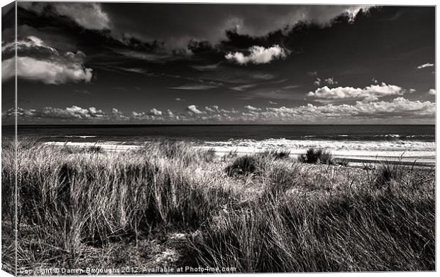 From The Dunes Canvas Print by Darren Burroughs