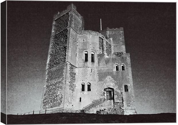 Orford Castle Canvas Print by Darren Burroughs