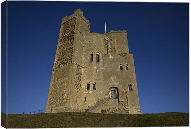 Orford Castle Canvas Print by Darren Burroughs