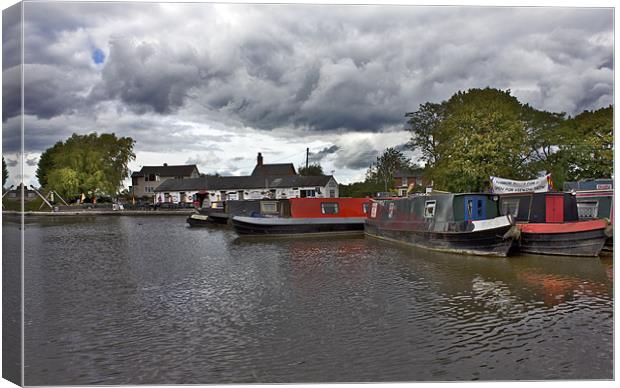 Norbury Wharf Canvas Print by Darren Burroughs