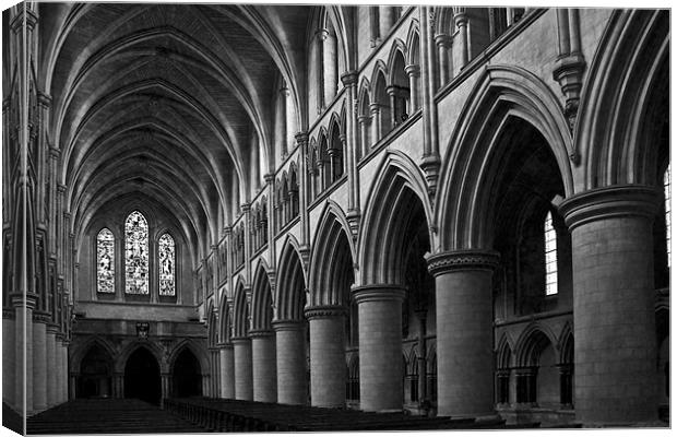 The Cathedral of St John The Baptist Canvas Print by Darren Burroughs