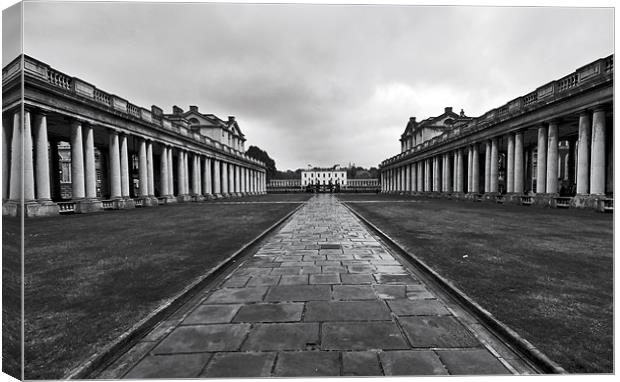 The Queens House Greenwich Canvas Print by Darren Burroughs