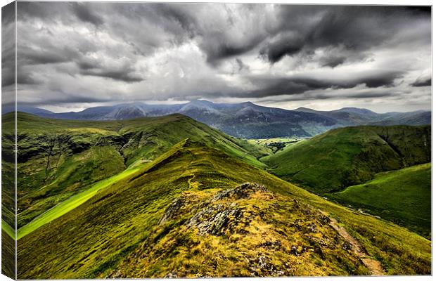 The Lake District Canvas Print by Darren Burroughs