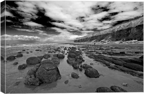 Hunstanton Norfolk. Canvas Print by Darren Burroughs