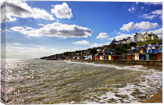 Frinton On Sea  Canvas Print by Darren Burroughs