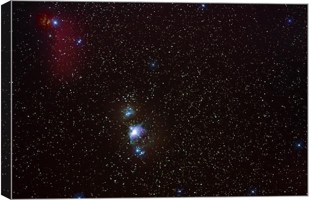 Orion Nebulae Canvas Print by David Maclennan