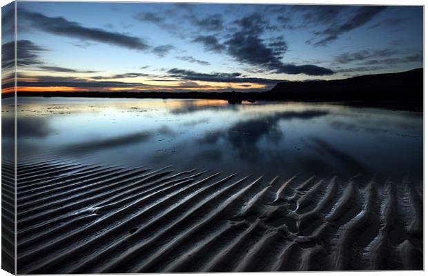 Exposed Undulations - Robin Hood's Bay Canvas Print by Steve Glover