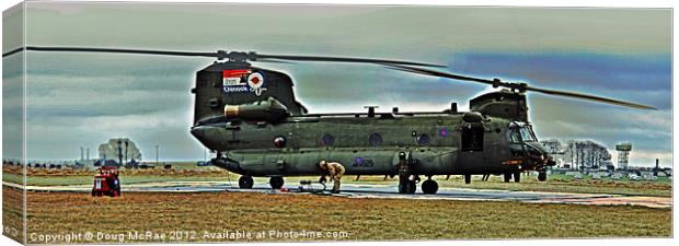 Chinook Canvas Print by Doug McRae