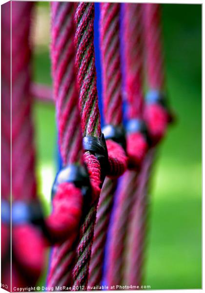 Rope Canvas Print by Doug McRae