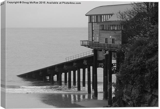  Tenby Lifeboat Station Canvas Print by Doug McRae