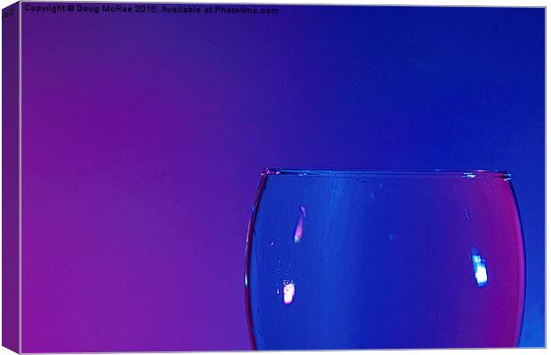  pink and blue Canvas Print by Doug McRae