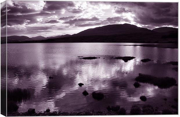 Loch Rannoch, Canvas Print by Sandi-Cockayne ADPS