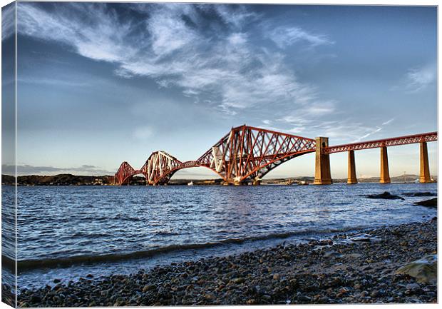 The Forth Rail Bridge Canvas Print by Sandi-Cockayne ADPS