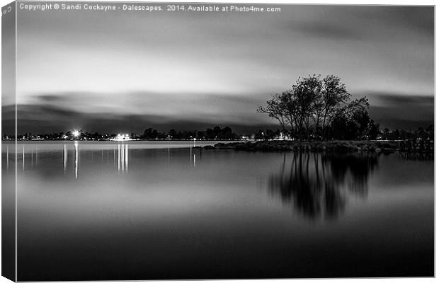  Lake Of Tranquility Canvas Print by Sandi-Cockayne ADPS