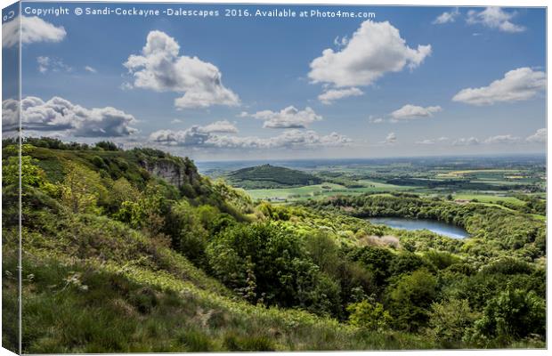 "The Finest View In England"! II Canvas Print by Sandi-Cockayne ADPS