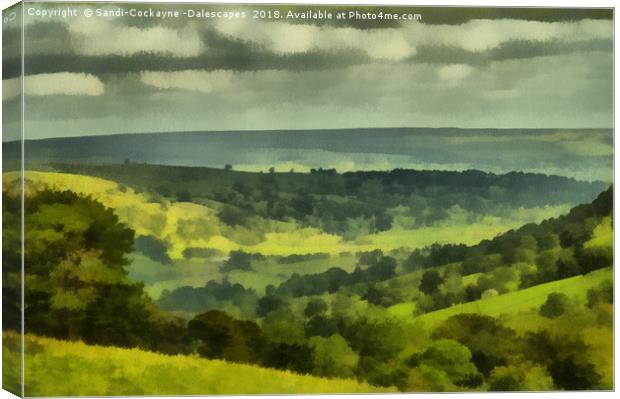 Bishopdale Painting Canvas Print by Sandi-Cockayne ADPS