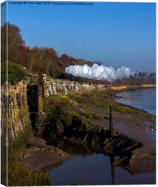 THE CATHEDRALS EXPRESS Canvas Print by Colin irwin