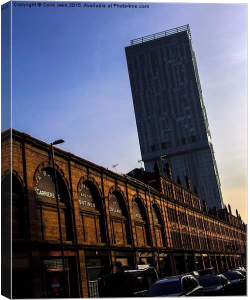  Deansgate  Canvas Print by Colin irwin