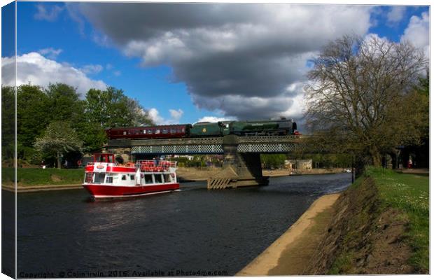 River Ouse Canvas Print by Colin irwin