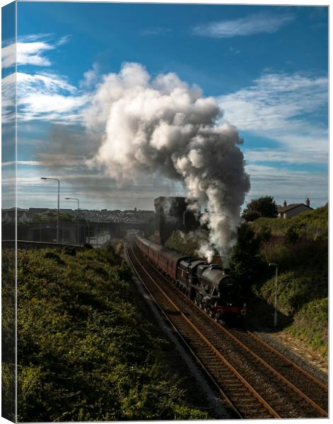 45690 Holyhead Canvas Print by Colin irwin