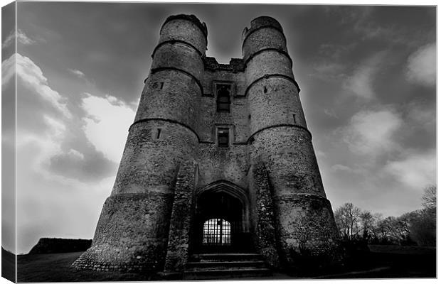 The Gate House - Donnington Castle Canvas Print by Samantha Higgs
