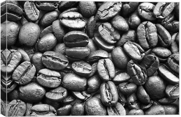 COFFEE BEANS Canvas Print by Kevin Sung