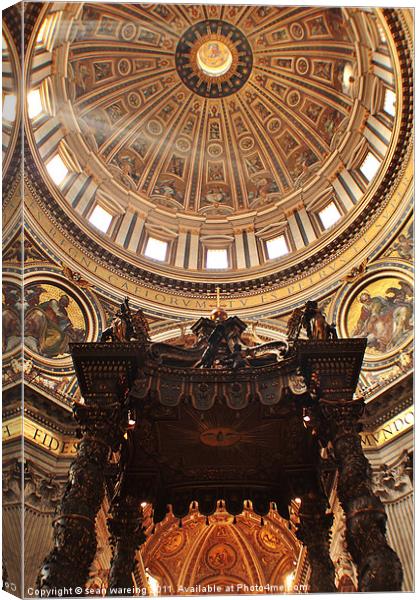 St. Peters Dome Canvas Print by Sean Wareing