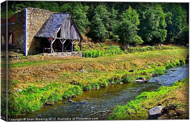 The Old Mill Canvas Print by Sean Wareing