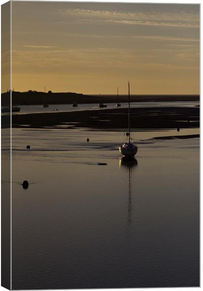 Conwy Boat Canvas Print by Sean Wareing