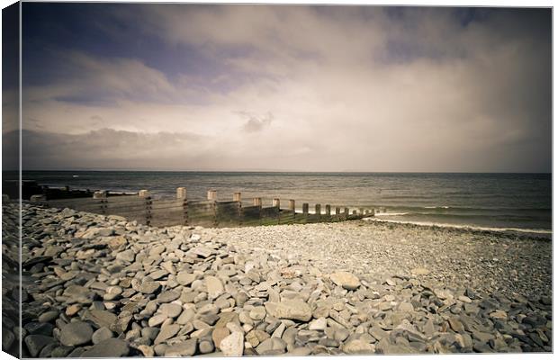 Penmaenmawr Beach Canvas Print by Sean Wareing