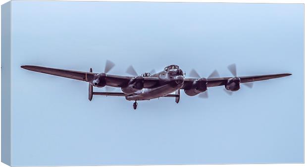 The Lancaster Bomber  Canvas Print by Sean Wareing