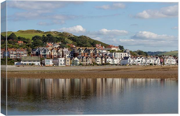  Deganwy Reflections Canvas Print by Sean Wareing
