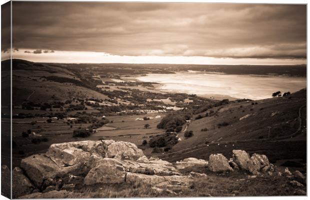 Anglesey Straits Canvas Print by Sean Wareing