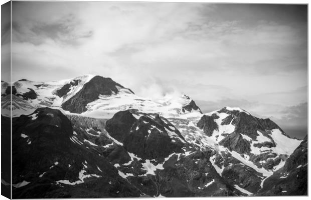 The Alps #7 Canvas Print by Sean Wareing