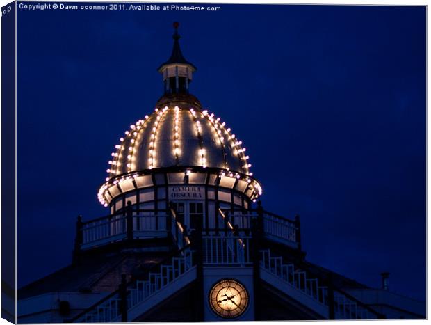 Eastbourne Pier, East Sussex. 5 Canvas Print by Dawn O'Connor